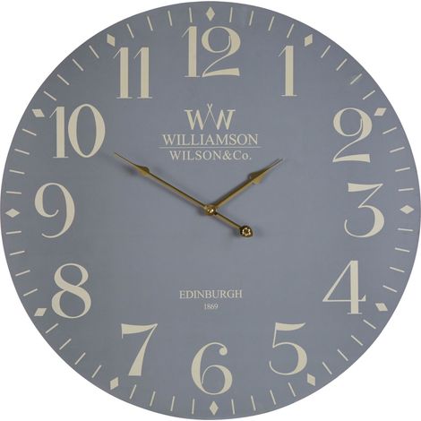 Premier Housewares Classical Grey Wall Clock