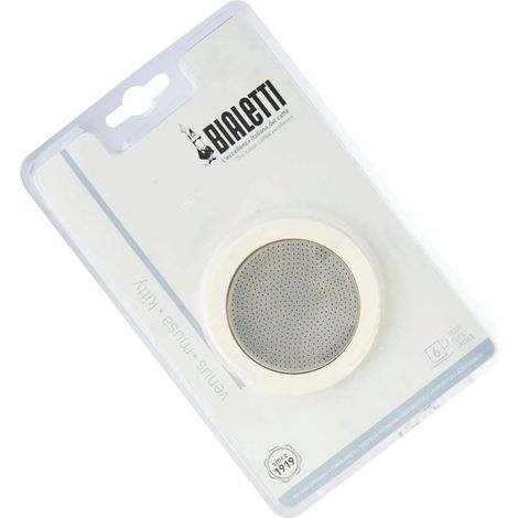 Ersatzteil - Original-Dichtung und Filter für 6 Tassen -  -