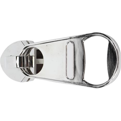 Flaschenöffner aus Zinklegierung, in Reißverschlussform, magnetischer Flaschenöffner zum Anbringen am Kühlschrank, Heimdekoration für die Hausbar und Partys. (1/5)