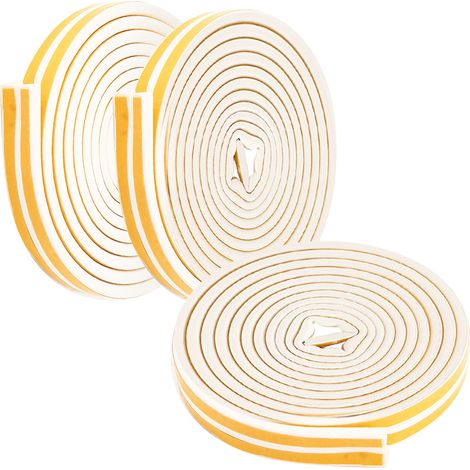Joints d'étanchéité de type D pour portes et fenêtres, anneaux d'étanchéité en mousse de caoutchouc, isolation phonique, étanchéité aux intempéries, conservation de la chaleur, joints d'huile, bandes (1/5)