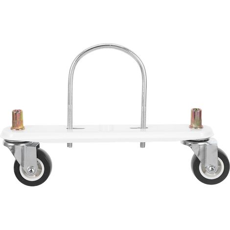 2 Pièces Roulette de Radiateur Supports de Fixation du Radiateur Lot de Roulettes Pivotantes en Fer et Plastique Mobilité Facile Installation Rapide Bureaux et Maisons (1/4)