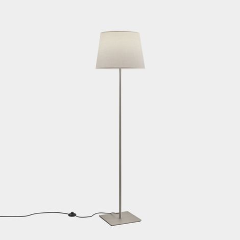 Piantana Metrica Square E27 15 Nichel satinato 476lm