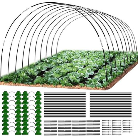 Garden Arches for Greenhouse, Garden Greenhouse Hoop, Garden Hoop House Kit, Frame for Garden Greenhouse, Tunnel for Greenhouse for Plant Protection (1/5)