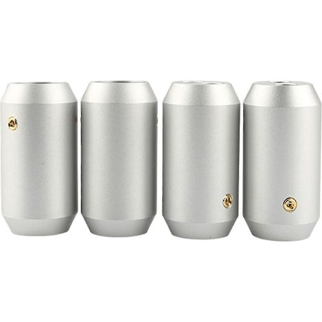 Câble audio pour haut-parleurs (lot de 4) avec gaine, répartiteur en Y 1 vers 2, diamètre 18 mm, câble audio Hi-Fi 2 x 8 mm. (1/5)