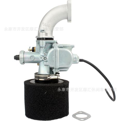 125cc/140cc motocross VM22 PZ 26mm carburetor intake manifold with sponge air filter kit (1/4)