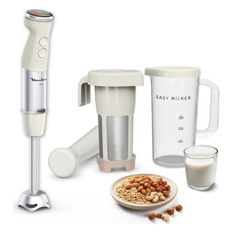 Moulinex Easy Milker & Quickchef+, Preparatore di latte vegetale + piede frullatore, VD70PAE0 (1/3)