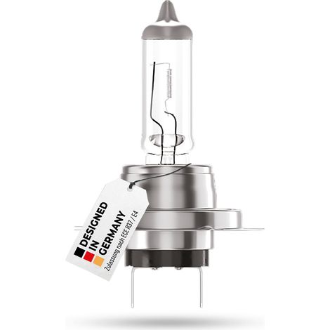 alca® H7 Halogen Lampe Auto I Px26d I 12V 55W Halogen Scheinwerfer 3300K warmweiß I Scheinwerferlampe Glühbirne KFZ