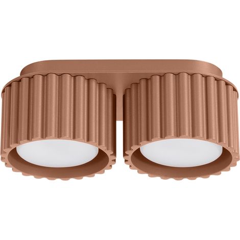 Lámpara de techo Aura 2 GX53 mocca ALU solux SL.1808 (1/5)