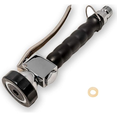 Grifo mezclador industrial para ducha de cocina, ideal para fregaderos de hotel. Repuestos para grifos extraíbles y rociadores de cocina de restaurantes (Negro). (1/5)