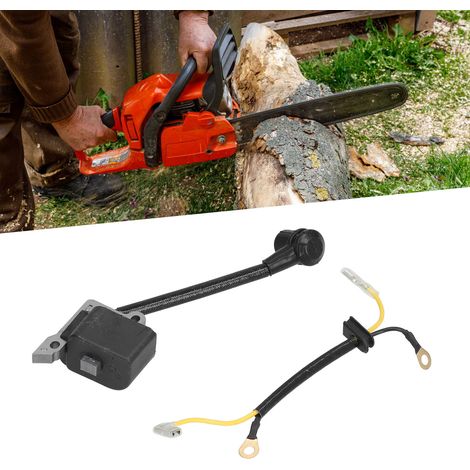 Bobine d'allumage haute tension compatible avec les tronçonneuses Jonsered 2036, 2040 et CS2040 (1/5)