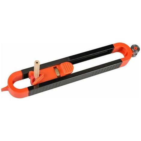Calibrador de contornos para carpintería, herramienta de medición con bloqueo de forma para duplicar formas, esquinas, plantillas de carpintería, azulejos y multicolores. (1/5)