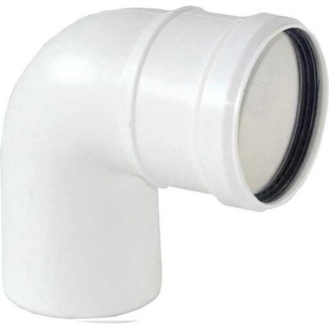 Curva 90° Ø80 per scarico fumi PPS