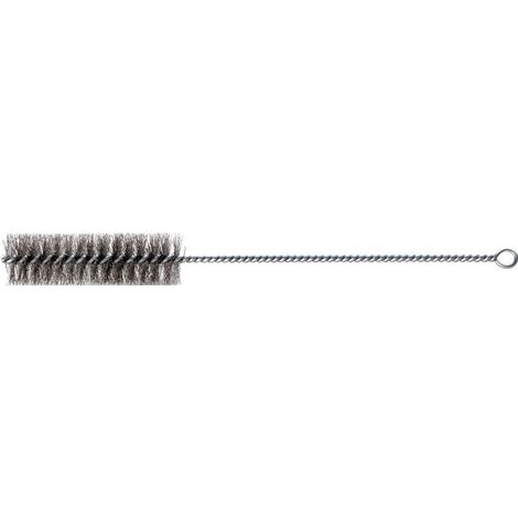 Zylinderbürste Länge 300 mm Ø 6 mm 0,10 mm Stahldraht Besatzlänge 100 mm