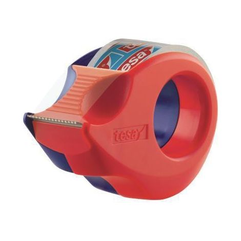 Mini dérouleur tesafilm® tesa 57858-00000 57858-00000 + 1 rouleau d'adhésif bleu, rouge 1 pc(s)