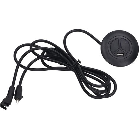 Ersatzknopf für elektrischen Relaxsessel, kabelgebundene Fernbedienung mit USB-Ladeanschluss und manueller Steuerung.