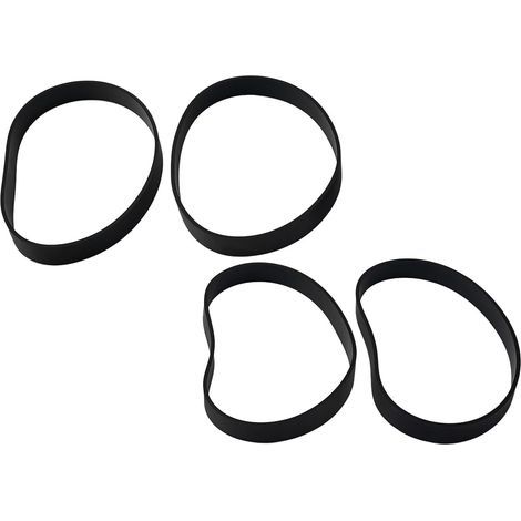 Lot de 4 courroies d'aspirateur compatibles Bissell pour modèles 7 9 10 12 14 16 3031120 2031093 3031123 32074 (1/5)