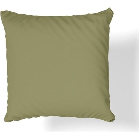 Taie d'oreiller en jersey 40x40 olive