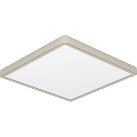 Lampe Zigbee IP44 Fueva 6-Z Carré - Acier inoxydable - 39x39 cm - 901422