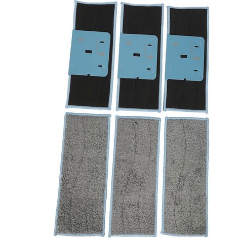 Packung mit 6 waschbaren Ersatz-Feuchtreinigungstüchern, kompatibel mit iRobot Braava Jet M6 (1/5)