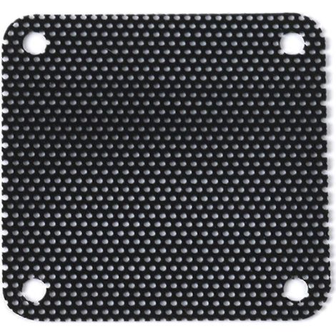 Filtre à poussière lavable en PVC pour ventilateurs de boîtier PC, grille de protection anti-poussière, housse de protection anti-poussière pour boîtier, multicolore (4 x 4 cm) (1/5)
