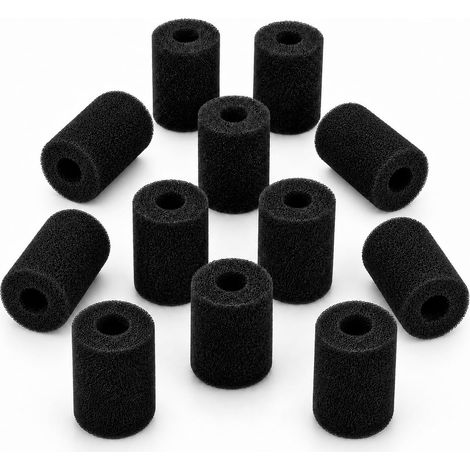 12 Pack Foam Robot Brushes for Swimming Pools Cleaning Robot Cleaning Tools Chlorine Resistant Foam (1/5)