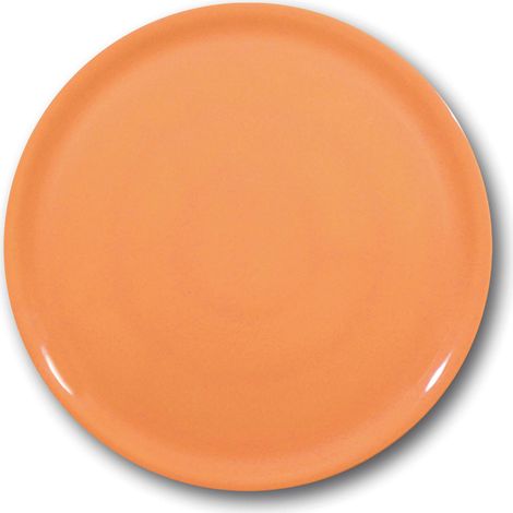 Assiette à pizza en porcelaine Durable Speciale, orange, 330 mm - lot de 6.