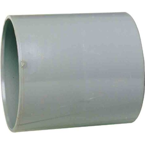 Manicotto in PVC con fermo interno femmina/femmina Ø 125 mm GIRPI