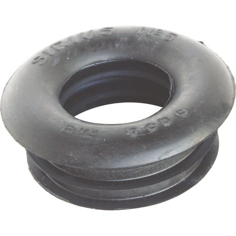 Raccord caoutchouc N° 5 pour tube de descente de chasse Ø55mm x Øint 40 à 44 mm (1/5)