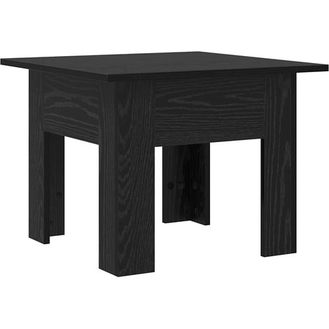 Maison Exclusive - Couchtisch Schwarz Eichen-Optik 55 x 55 x 42 c
