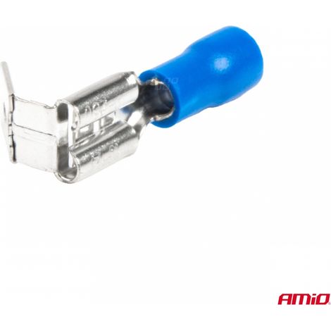 Connecteurs plats femelles pour dérivation 7,4 mm² (1,5-2,5 mm²) 15 A (10 pièces) AMIO-03069 (1/3)