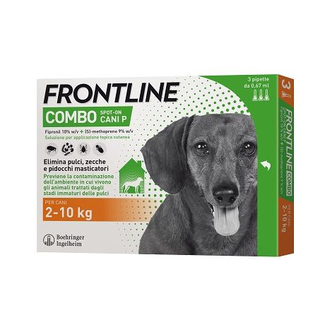 FRONTLINE COMBO 02-10 KG CANI PICCOLI 3 PIPETTE- FRONTLINE- 1,0 pz
