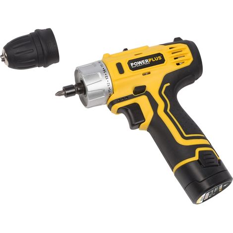 Taladro Atornillador 12V - incl. batería 12V 1.5Ah y cargador (1/5)