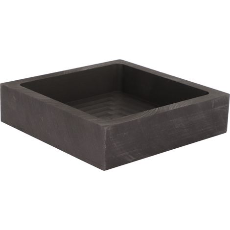 Moule en graphite pur, creuset résistant à l'usure pour coulée or, argent, cuivre, laiton, aluminium, moule à lingot. (1/5)