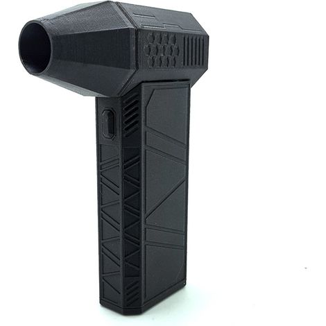 Starker Mini-Turboventilator, 130.000 U/min, tragbarer elektrischer Jetventilator, 3 Geschwindigkeitsstufen, 52 m/s Luftdurchsatz, bürstenloser Mini-Turbomotor (1/5)