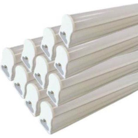 Tube néon LED 60cm T5 9W - Pack de 10 - Blanc Froid 6000K - 8000K - SILAMP (1/6)