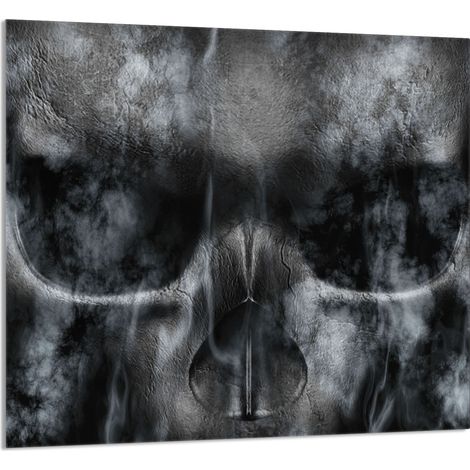 Panneau de verre pour cuisine 65x60 Crâne (1/5)