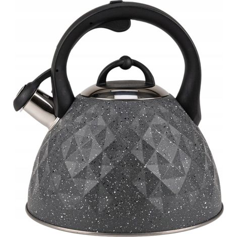 Bollitore Selena in acciaio inox grigio 3L Hausmann (1/5)