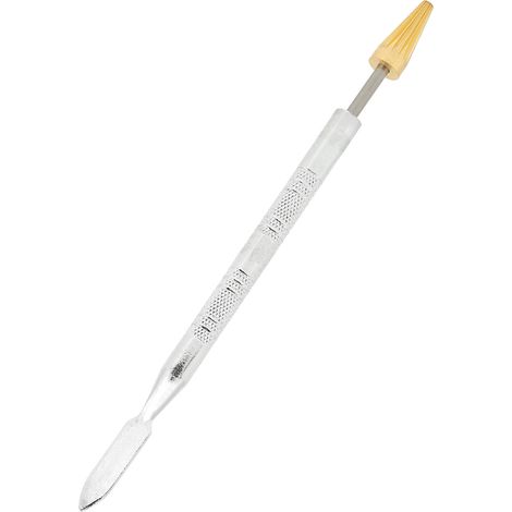 Stylo marqueur double usage pour cuir et tissu, pointe dorée résistante à la rouille et facile d'entretien. (1/5)