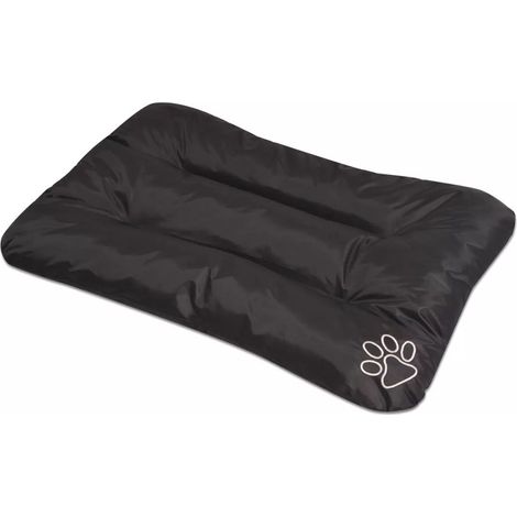 Colchón para perros 90 x 60 x 8 cm negro 020001595