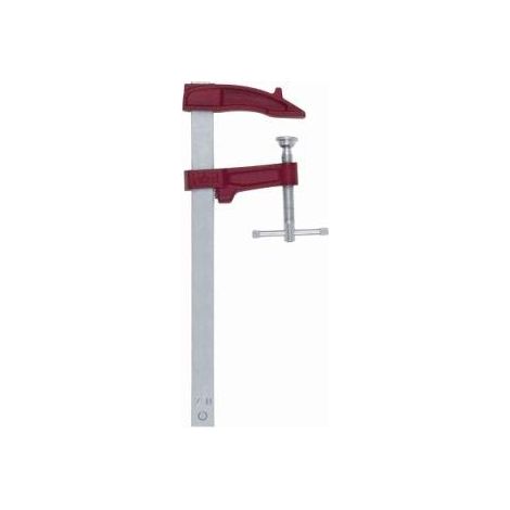 Piher – Serre-joint à vis modèle M – Capacité de serrage 12 cm – Tête mobile en fonte malléable – Vis filetage triangulaire