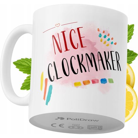 Lustige Kaffeetasse mit witzigem Textdesign für Uhrmacher – ideal für Geburtstage, Namenstage und Feiertage. Hochwertige Tasse für besondere Anlässe, ob zu Hause, im Büro oder bei der Arbeit. Farbe: W