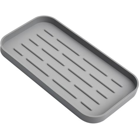 1 Tapis de séchage, silicone antidérapant, résistant à la chaleur, pour évier cuisine, rangement vaisselle (1/5)