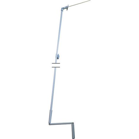 AFBAT Kit manivelle complet pour volet roulant longueur 1100mm Ø12 - 6 pans 7mm (1/2)