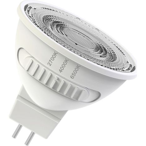 OSRAM LED SPOT MR16 45 mit drei Lichtfarben, GU5.3, 5,6W, 550lm, 2700K - 6500K, Warm-, Kalt- und Tageslichtweiß, Farbtemperaturwechsel, sehr geringer Energieverbrauch, lange Lebensdauer (1/5)