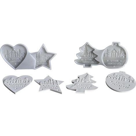 Moule de cuisson en silicone anti-adhésif pour décoration de vacances, festival (1/5)