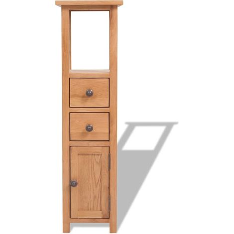 Maison Exclusive - Armadietto per Angolo 26x26x94 cm in Massello di Rovere (1/5)
