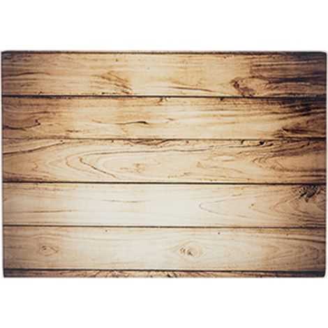 Elegantes Glas-Schneidebrett - Stilvoll und Hygienisch für Ihre Küche Holz Optik 20 x 30 cm