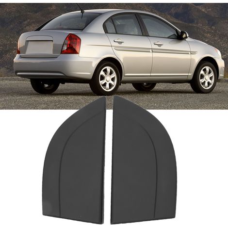 (T06) Ein Paar originaler Ersatz-Kennzeichenhalter in Dreiecksform für hinten 83840-1E000 83830-1E000, kompatibel mit Hyundai Accent 2006-2010 (1/5)