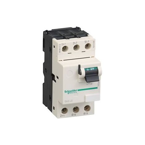 Schneider GV2LE16 TeSys GV2LE - motor circuit breaker - 14A - 3P 3d - magnetic release