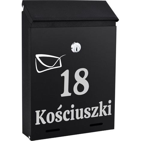 Buzón negro de Odvin con inscripciones (1/4)